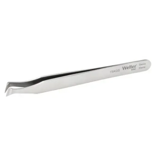 Erem 115 mm, Carbon Steel, Oblique, Tweezers - 15AGS product image