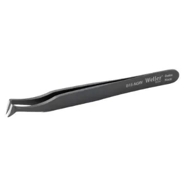 Erem 115 mm, Carbon Steel, Oblique, Tweezers - B15AGW product image