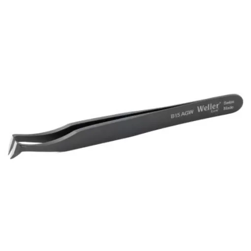Erem 115 mm, Carbon Steel, Oblique, Tweezers - B15AGW product image