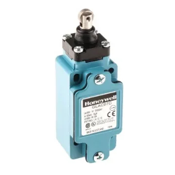 Honeywell GLA Series Plunger Limit Switch, NO/NC, IP67, SPDT, Die Cast Zinc Housing, 50V ac Max, 100mA Max - GLAC07C product image