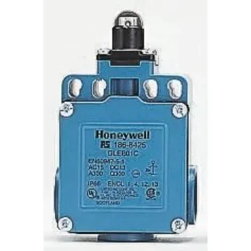 Honeywell GLE Series Plunger Limit Switch, NO/NC, IP67, SPDT, Die Cast Zinc Housing, 50V ac Max, 100mA Max - GLEB07C product image