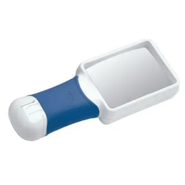 Coil Illuminated Handheld Magnifier, 3X x Magnification, 83 x 59mm Diameter - 8273 product image
