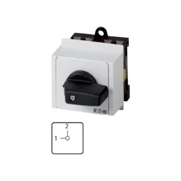 Eaton, 1P 3 Position 90° Changeover Cam Switch, 690V (Volts), 20A, Short Thumb Grip Actuator - 098858 T0-1-15541/IVS product image