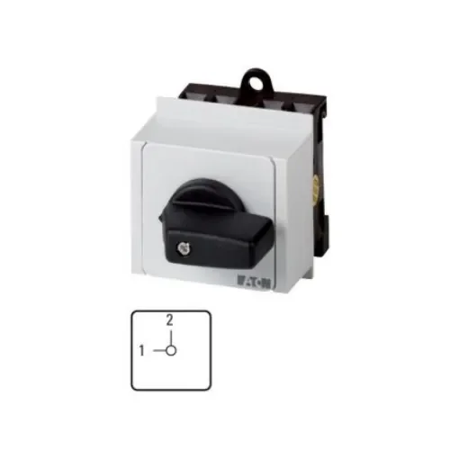 Eaton, 1P 3 Position 90° Changeover Cam Switch, 690V (Volts), 20A, Short Thumb Grip Actuator - 098858 T0-1-15541/IVS product image