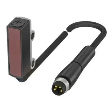 BALLUFF Diffuse Photoelectric Sensor, Barrel Sensor, 150 mm Detection Range - BOS0234 product image