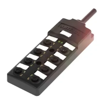 BALLUFF BPI00 Series Sensor Box, M12, 3m cable, 8 way, 8 port - BPI0090 product image