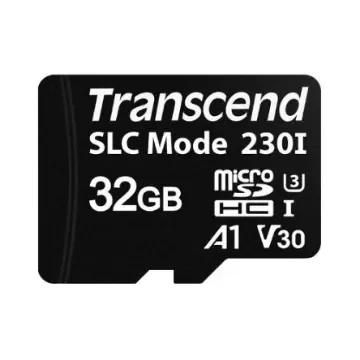 Transcend 32 GB MicroSDHC Micro SD Card, A1, U3, V30 - TS32GUSD230I product image