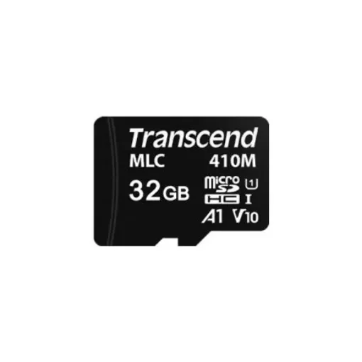 Transcend 32 GB MicroSDHC Micro SD Card, A1, U1, V10 - TS32GUSD410M product image
