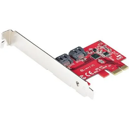 StarTech.com 2 port SATA PCIe SATA III Controller Card - 2P6G-PCIE-SATA-CARD product image
