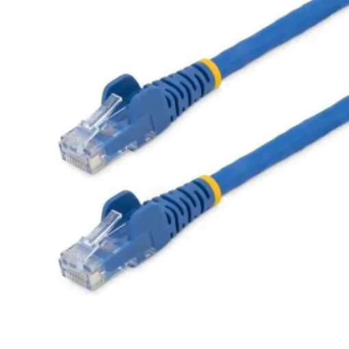 StarTech.com, 15m Cat6, Blue RJ45 to Male RJ45 Male, U/UTP Unshielded, Terminated - N6LPATCH15MBL product image