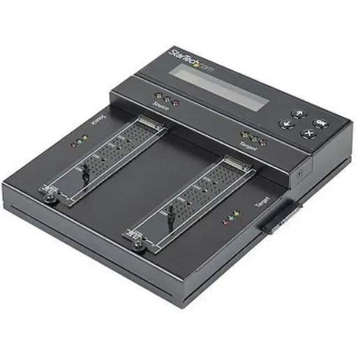 StarTech.com Hard Drive Docking Station for 2 Drives M.2 SATA , M.2 NVMe Hard Drive - SM2DUPE11 product image