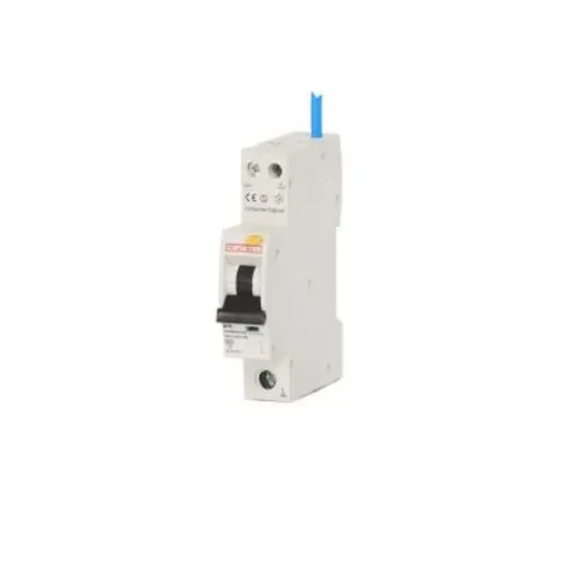 Contactum RCBO, 16A Current Rating, 1P Poles, 30mA Trip Sensitivity, Type B, CCPBR Range - CCPBR0616AB product image