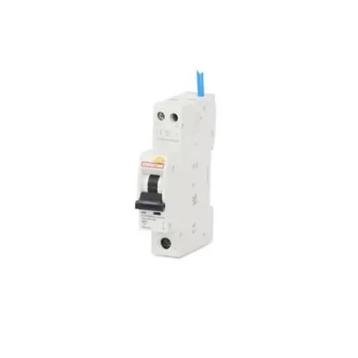 Contactum RCBO, 25A Current Rating, 1P Poles, 30mA Trip Sensitivity, Type B, CCPBR Range - CCPBR0625AB product image