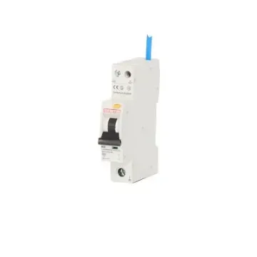 Contactum RCBO, 32A Current Rating, 1P Poles, 30mA Trip Sensitivity, Type B, CCPBR Range - CCPBR0632AB product image