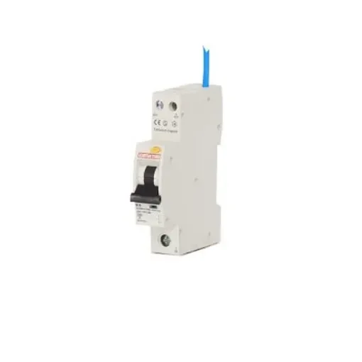 Contactum RCBO, 16A Current Rating, 1P Poles, 30mA Trip Sensitivity, Type B, CCPBR Range - CCPBR1016AB product image