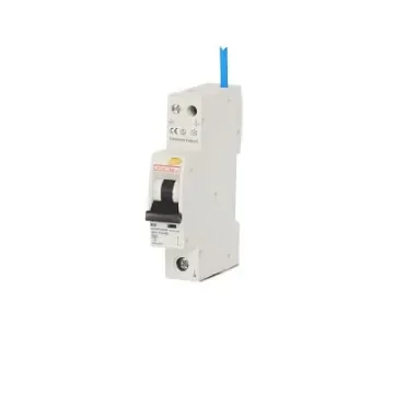 Contactum RCBO, 20A Current Rating, 1P Poles, 30mA Trip Sensitivity, Type B, CCPBR Range - CCPBR1020AB product image