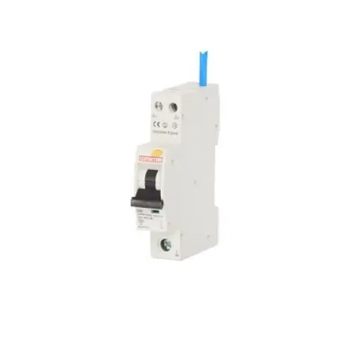 Contactum RCBO, 20A Current Rating, 1P Poles, 30mA Trip Sensitivity, Type C, CCPBR Range - CCPBR1020AC product image