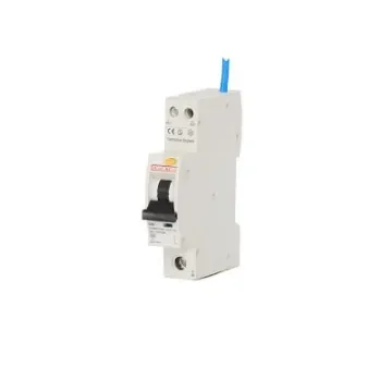 Contactum RCBO, 32A Current Rating, 1P Poles, 30mA Trip Sensitivity, Type C, CCPBR Range - CCPBR1032AC product image