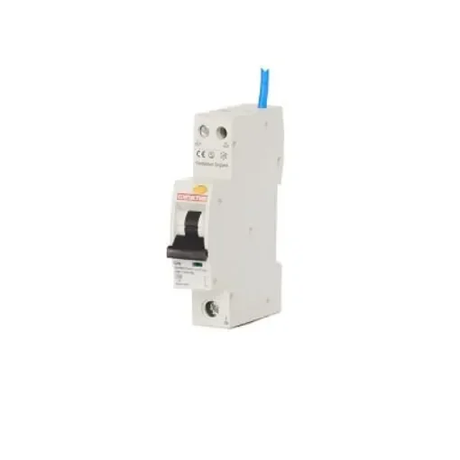Contactum RCBO, 32A Current Rating, 1P Poles, 30mA Trip Sensitivity, Type C, CCPBR Range - CCPBR1032AC product image