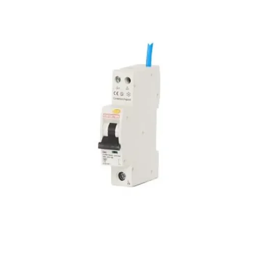 Contactum RCBO, 40A Current Rating, 1P Poles, 30mA Trip Sensitivity, Type C, CCPBR Range - CCPBR1040AC product image