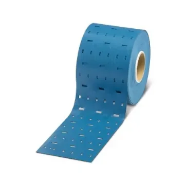 Phoenix Contact WMTB HF-D Cable Binder Cable Marker, Blue, Pre-printed "Blank", 6mm Cable, 1255591 product image