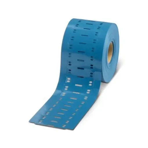 Phoenix Contact WMTB HF-D Cable Binder Cable Marker, Blue, Pre-printed "Blank", 6mm Cable, 1255595 product image