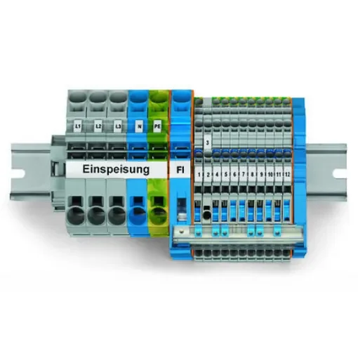WAGO 821-104 TOPJOB S subdistribution board set - 821 Series product image