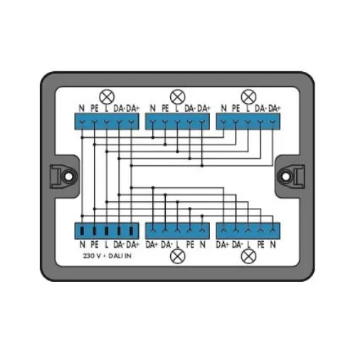 WAGO Distribution Board, 5 Way, 25 A - 899-631/313-000 product image