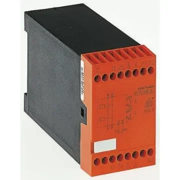 Dold Safemaster BD 5980N Two Hand Control Safety Relay, 24V dc, Dual-Channel, 2 Safety Contacts - BD5980N.02 DC24V product image