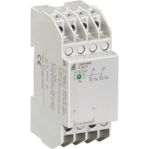 Dold Voltage Monitoring Relay, 3 Phase, DPDT, DIN Rail - IL9071.12 3/N AC400/230V 0.85UN 4% product image