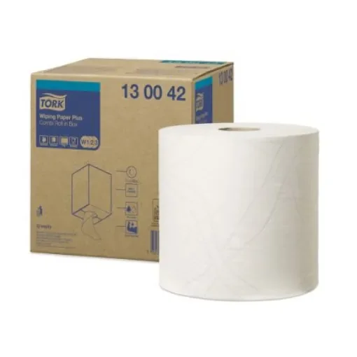 Tork Rolled White Paper Towel, 750 Sheets - 130042 product image