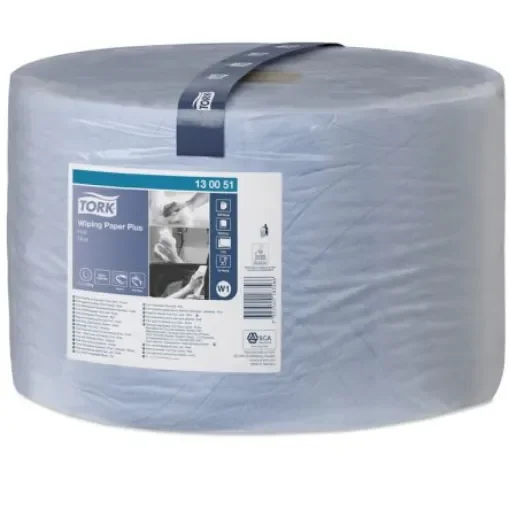 Tork Rolled Blue Paper Towel - 130051 product image