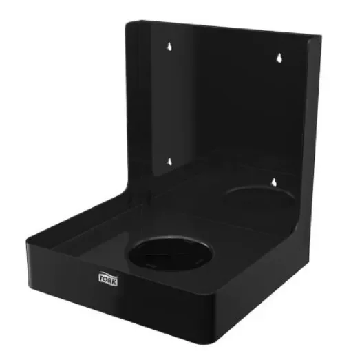 Tork Black Plastic Toilet Roll Dispenser, 290mm x 380mm x 285mm - 207210 product image