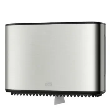 Tork Steel Metal Toilet Roll Dispenser, 133mm x 254mm x 355mm - 460006 product image