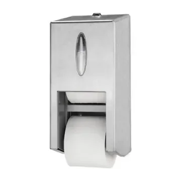Tork Steel Metal Toilet Roll Dispenser, 143mm x 325mm x 149mm - 472019 product image