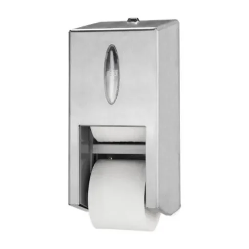 Tork Steel Metal Toilet Roll Dispenser, 143mm x 325mm x 149mm - 472019 product image