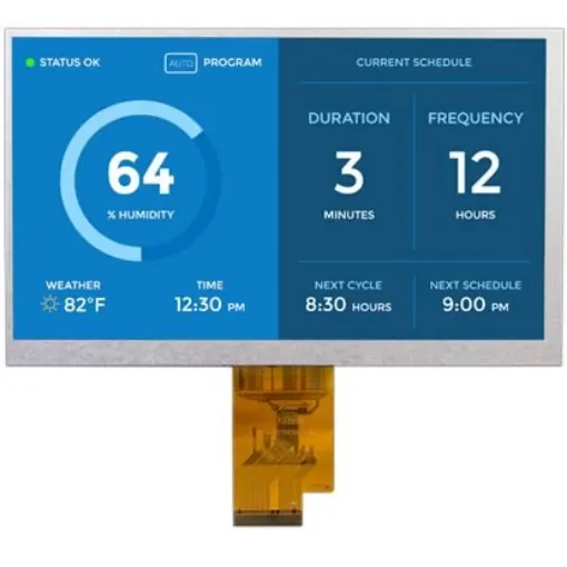 Displaytech DT070DTFT-IPS-HB-PTS LCD Colour Display, 7in, 1024 x 600pixels product image