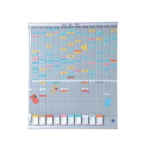 Nobo Yearly Slotted Wall Planner, 800 x 960mm - 2911200 product image