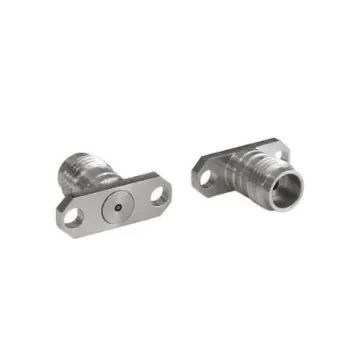 Bulgin Male/Female Flange Mount Circular Coaxial Connector, Jack Screw Termination, Straight Body - RF185A2JEGA product image