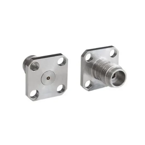 Bulgin Male/Female Flange Mount Circular Coaxial Connector, Jack Screw Termination, Straight Body - RF185A4JCCA product image