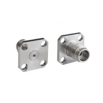Bulgin Male/Female Flange Mount Circular Coaxial Connector, Plug In Termination, Straight Body - RF185A4PCCA product image
