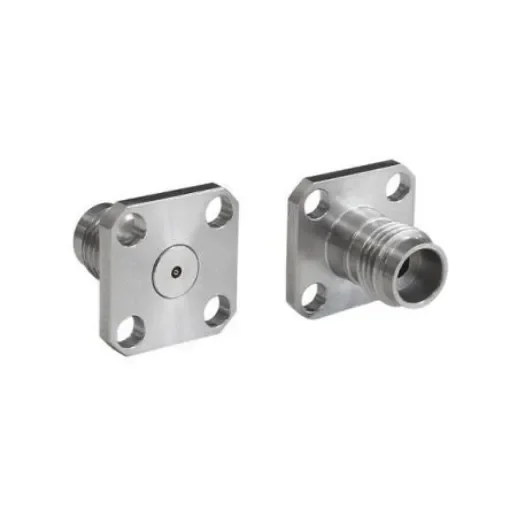 Bulgin Male/Female Flange Mount Circular Coaxial Connector, Jack Screw Termination, Straight Body - RF240A4JCCADGA product image