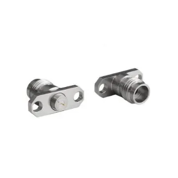 Bulgin Male/Female Flange Mount Circular Coaxial Connector, Jack Screw Termination, Straight Body - RF292A2JEGADGA product image