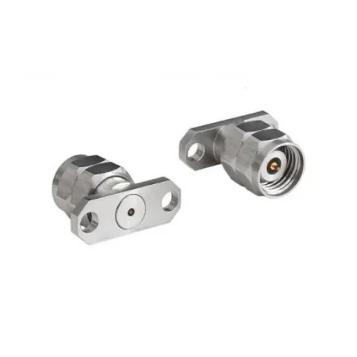 Bulgin Male/Female Flange Mount Circular Coaxial Connector, Plug In Termination, Straight Body - RF292A2PEGA product image
