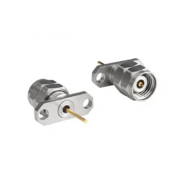 Bulgin Male/Female Flange Mount Circular Coaxial Connector, Plug In Termination, Straight Body - RF292A2PEGDK product image