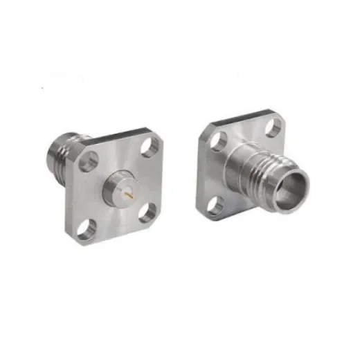 Bulgin Male/Female Flange Mount Circular Coaxial Connector, Plug In Termination, Straight Body - RF292A4JCCA product image