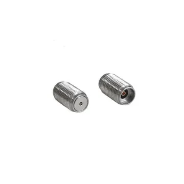 Bulgin Male/Female Cable Mount Circular Coaxial Connector, Jack Screw Termination, Straight Body - RF292AJG product image
