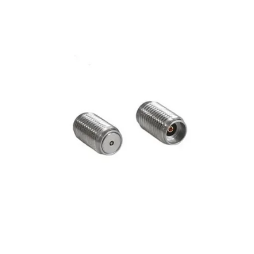 Bulgin Male/Female Cable Mount Circular Coaxial Connector, Jack Screw Termination, Straight Body - RF292AJG product image