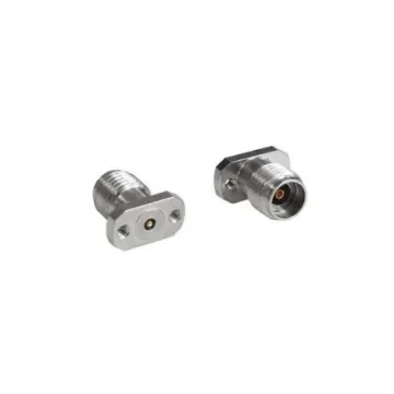 Bulgin Male/Female Flange Mount, PCB Mount Circular Coaxial Connector, Jack Screw Termination, Straight Body - RF292DJB product image