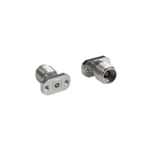 Bulgin Male/Female Flange Mount, PCB Mount Circular Coaxial Connector, Jack Screw Termination, Straight Body - RF292DJB product image